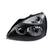 Sol Far Lambası Siyah Motorlu Tip Renault Clio 2001-2005