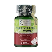Nature's Supreme Multivitamin For Women 30 Kapsül - 4 Adet Tarı