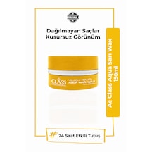 Ac Class Professional Aqua Hair Wax Sarı Power 150 Ml - Güçlü Tutuş & Parlak Görünüm