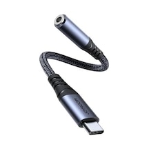 Sy-c01 Audio-transfer Serisi Type-c - 3,5 Mm Ses Adaptörü, Siyah