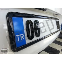 2 Adet Piyano Black Plakalık Consept Siyah Plakalık Takımı 228108948