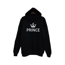 Prince Prens Baskılı Sweatshirt Siyah