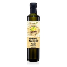 Tazemiz Soğuk Sıkım Hardal Tohumu Yağı 500 ML