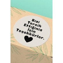 Teşekkürler Sticker 3x3cm St2311 Çok Renkli