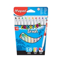 Maped Clour'Peps Fırça Uçlu Keçe Kalem 10 Lu 84801