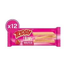 Today Thins Gofret Çilekli 65 Gr. (12 Adet)