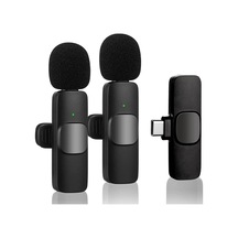 Bluetooth Mikrofon Type-c Ikili Kablosuz Yaka Mikrofonu