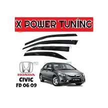 Honda Civic 2009-Fd6 Sedan 4.Lü Mugen Cam Rüzgarlıgı