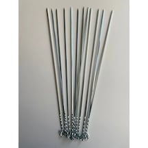 Mobilreyon 35 Kare Ciğer Kuşbaşı Şişi, 3mm En , 50 Cm Boy