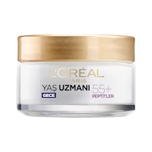 L'oréal Paris Yaş Uzmanı Peptid 55+ Gece Kremi 50 Ml - 7 Adet Tarı