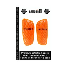 Premium Yetişkin Sporcu Hobi Tkm-200-orange Tekmelik Turuncu M Beden