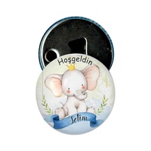 Famous Bebek Şekeri Magnet Bebek Mevlüt Hediyelik Isimli Kapak Açacak  (239797736)
