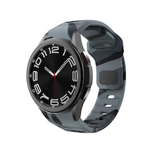 Samsung Galaxy Watch 7/6/5/4/fe Serisi 40mm/44mm , Watch 6/4 Classic 47mm/43mm/42mm Ve Samsung Watch 5 Pro 45mm İçin Yumuşak Ve Konforlu Rugged 20mm Silikon Kordon Çok Renkli