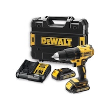 Dewalt DCD778S2T-QW 18V 1.5 Ah Kömürsüz Çift Akülü Darbeli Vidalama