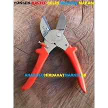 Apalı Örs Tipi Bağ Budama Makası Bitki Budama Makası Yüksek Kalit