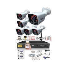 IDS DS-2021HD-SET6-1TB 6 Kameralı 1080P Full HD 5 MP Sony Lensli Kamera Seti - 2021