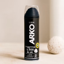 Erkek Tıraş Köpüğü 200 Ml Siyah