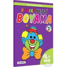 Renkli Neşeli Boyama 2 ( +4 Yaş ) - Pinokyo