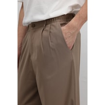 Vamos Baggy Fit Kumaş Pantolon 30-795-1 Vizon