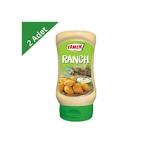 Tamek Ranch Sos 240 G X 2 Adet - Sarımsaklı Ve Yoğurt Aromalı Çıtır Sos