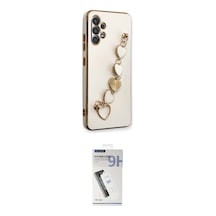 Cep Samsung Uyumlu Galaxy A32 Kılıf Nova Işık Prime İkili Koruma Seti Najmaddin Su Yeşili