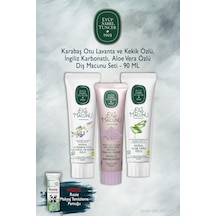 Eyüp Sabri Tuncer Lavanta, Karbonat, Aloe Vera 3'lü 90 Ml Diş Macunu Ve Rosie Beyazlık
