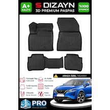 Nissan Qashqai E-power 3d Pro Havuzlu Paspas 2021-2024 A+ Kalite 3ds-sdz049