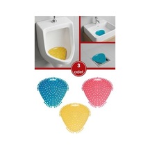 Flosoft 3 Adet Pismiss Üçgen Koku Giderici, Pisuvar Lavabo Banyo Gider Süzgeci Kir Leke Tutmaz 30 Gün Etkili 508 Yeşil