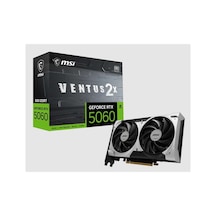 Msı Geforce Rtx5060 8g Ventus 2x Oc V1 8gb Gddr7 128bıt 1xhdmı 3xdp Ekran Kartı