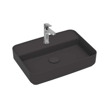 Isvea Infinity Tezgah Üzeri Lavabo 55CM Antrasit