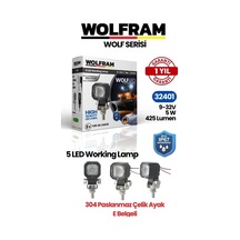 Wolfram 32401 Çalışma Lamba Wolfram Kare Mini 425 Lümen