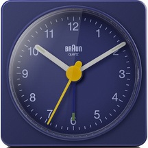 Braun Bc02bl Mavi Klasik Seyahat Analaog Alarmlı Masa Saati Brn.bc02bl