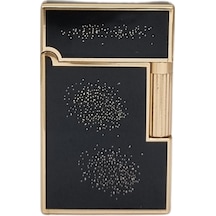 Vindiesel Soft Flame Siyah-gold Desenli Çakmak - Tr7683