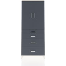Arges Dolap 3 Raflı 4 Çekmeceli 2 Kapaklı 88x30x221 Aytaşı-an... Aytaşı