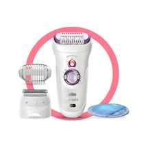 Braun Silk-Epil 9 9710 SensoSmart Islak Kuru 4 Ek Parçalı Epilatör