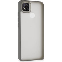 Newface Xiaomi Redmi 9c Kılıf Elegant Kapak - Titan Gri Titan Gri