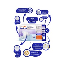 Bel Bantlı L 30 Lu 2 Paket 60 Adet L