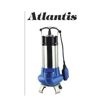 Atlantis Fos 11-1.1m 1.5 Hp 220v Açık Fanlı Pis Su Dalgıç  Pompa
