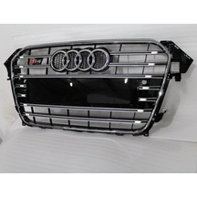 Audi A4 B8 Makyajlı S4 Ön Panjur Piano Black 2012-2015 Arası Uyum