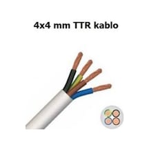 Çarkıt Cable 4X4 Ttr Çok Telli Kablo Tam Kesit %100 Bakır