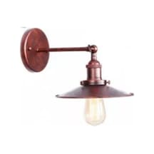 Mylights Retro Rustik Bakır Eskitme Aplik 23Cm En Duvar Lambas Eskitme
