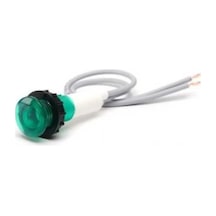 Emas S100NY S Serisi Plastik 230V AC Yeşil 10 mm Sinyal