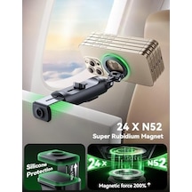 Magsafe Cep Telefonu Tutucu, Uçak, All-in-1 Seyahat Cihazı, 360 Dönebilir, Uzatılabilir Selfie Çubuğu, Tripod Ve Uzaktan Kumandalı, Cep Telefonu Standı, İphone, , Android Akıllı