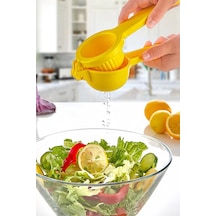 Pratik Sert Plastik Limon Pres Narenciye Sıkacağı Limon Sıkacağı