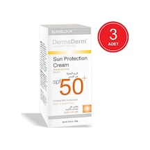 Dermaderm Güneş Kremi SPF50+ 3 x 100 ML