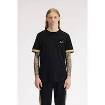Fred Perry M2396-90a Twin Tipped Cuff Erkek Tişört Siyah