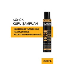 Syoss Fresh & Uplift Köpük Hacimlendirici Kuru Şampuan 200 ML