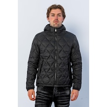 Cekmon Erkek Regular Fit Kışlık Çok Cepli Fermuarlı Kapitone Şişme Mont 001