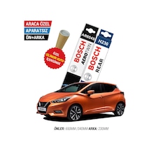 Bosch Aerotwin Nissan Micra Ön Arka Silecek Seti (2019-2022)