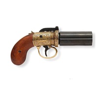 Denix 6 Barrels Pepper-Box Revolver. England 1840